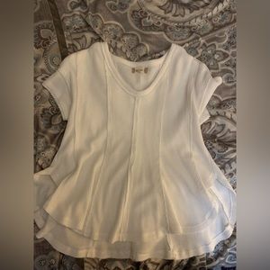 Altr’d state white peplum top